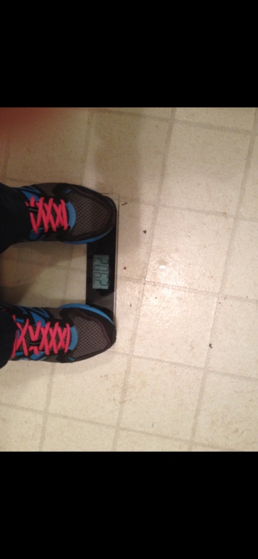 My heaviest weight in 2014...